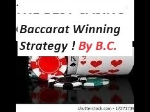 Baccarat Winning Strategy /House way & Chop By B.C. 4/15/2024