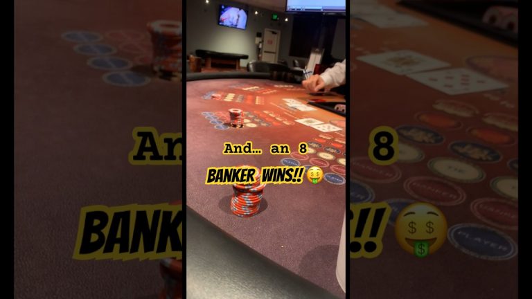 Banker all day baby!! #youtubeshorts #banker #baccarat #gambling #casino #win