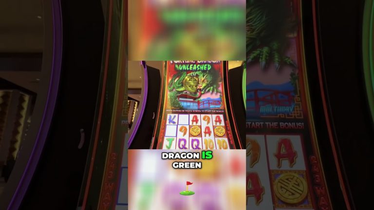 Big Win on Dragon Is Green with Envy Slot!