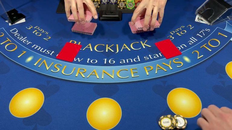 Blackjack $600 buy on this very INTERESTING TABLE