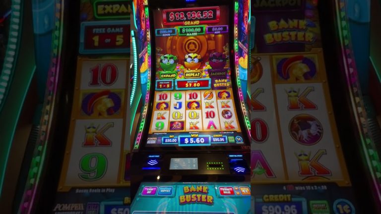 Buying Bonuses on Bank Buster at Palazzo Las Vegas