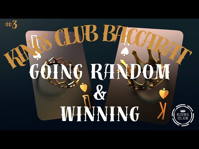 GOING RANDOM & WINNING #baccarat #baccaratstrategy #baccarat101 #baccaratrouge540