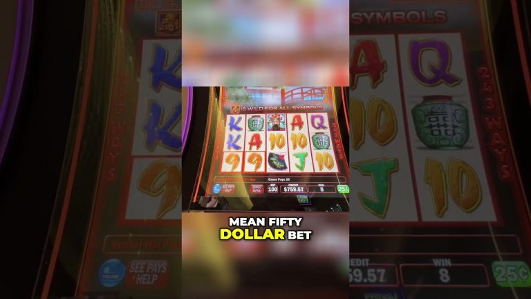 How to Win Big on the Slots: $50 Bets and Drumroll!