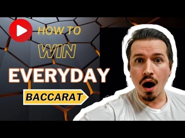 How to Win Everyday Playing Baccarat from Home!