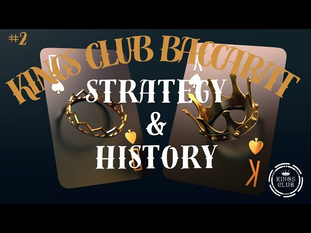 Kings Club Baccarat – Strategy & History #casino #baccarat #baccaratstrategy #baccarat101