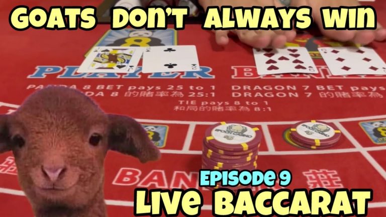 Live Baccarat- Losing Is Part Of Gambling – Episode 9 – ATM Time