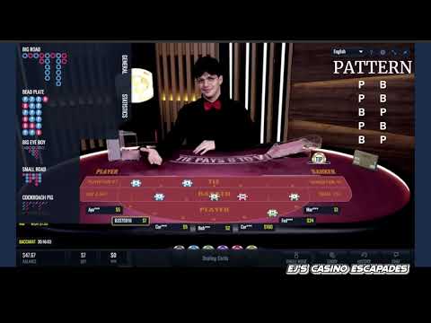 Online Baccarat – 5 Pattern Strategy – Real Money