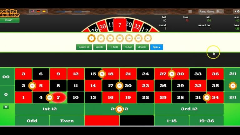 Roulette ‘Yellow Brick Road’ System Test