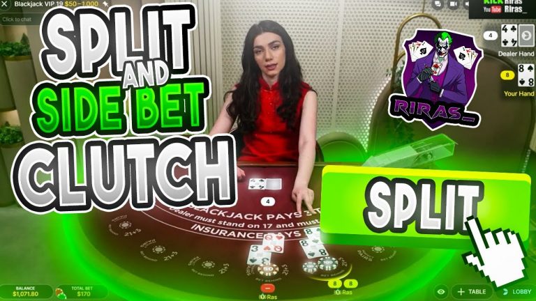 Split, Double & Side bet clutch – #blackjack #gambling #casino