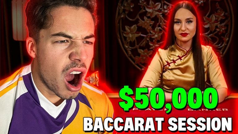 THIS BACCARAT STRATEGY MADE ME 50,000$ IN 3 MINUTES!!!