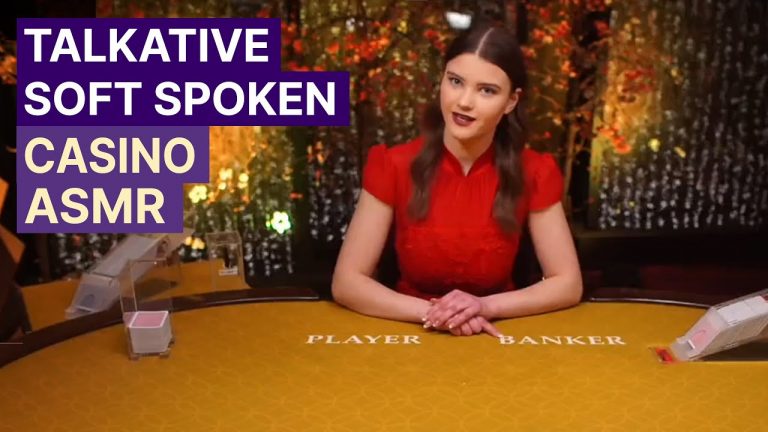 Talkative & Soft Spoken Baccarat Unintentional ASMR Casino