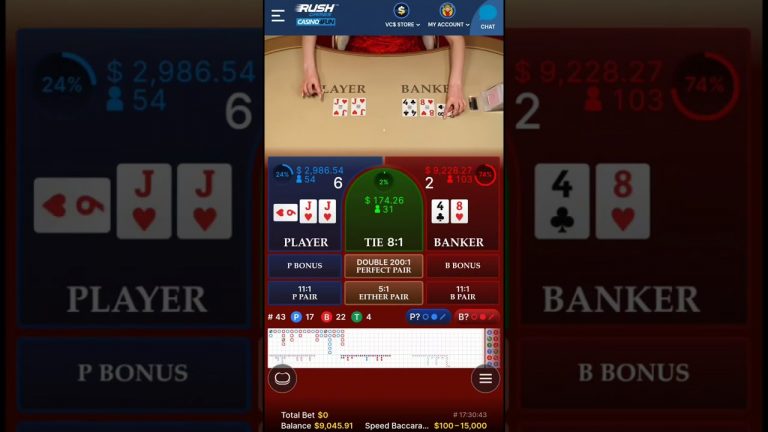 Tesla Baccarat Strategy – Losing Session Turns into a WINNER! – Live Dealer – Play Money