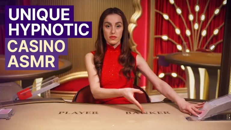 Unintentional ASMR Casino Uniquely Hypnotic Voice Baccarat