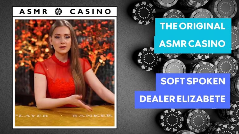 Unintentional ASMR Soft Spoken Female Baccarat Casino Dealer Gives You Tingles