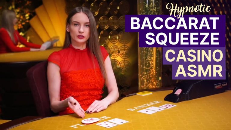 Unique & Hypnotic Baccarat Squeeze | Unintentional ASMR Casino