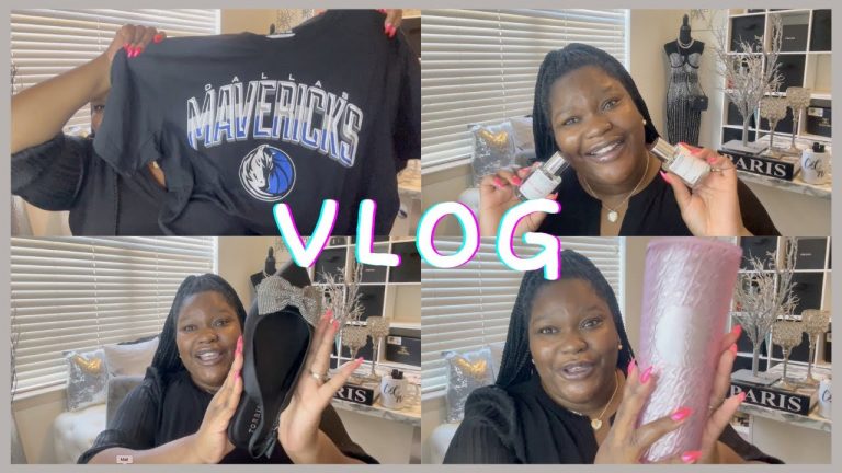 VLOG | Let’s Catch Up! Going to a Maverick’s Game + Running Errands Ft. Dossier | C&C TV