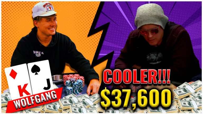 Wolfgang And Phil Laak Go Head To Head In This HUGE Pot!