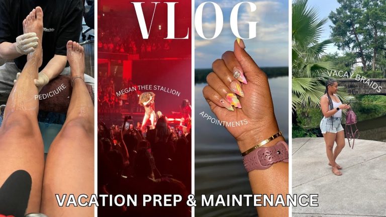 WEEKLY VLOG! MAINTENANCE WEEK + VACAY PREP + HOT GIRL SUMMER TOUR + RUINED BROWS + DELAYED FLIGHTS