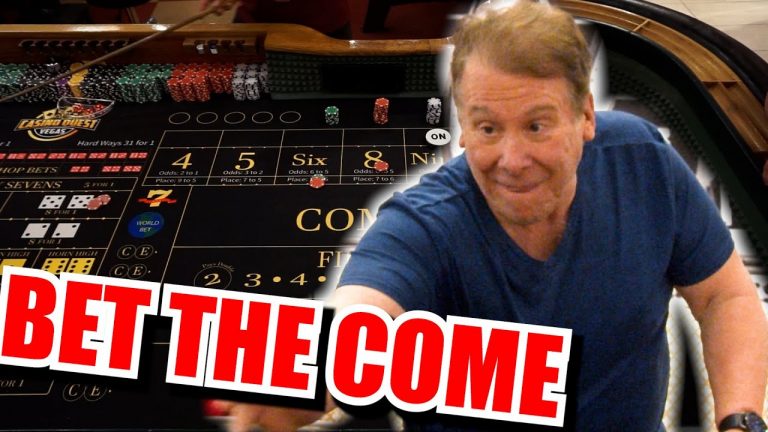 WILL THIS WORK? 30 Roll Craps Challenge – WIN BIG or BUST #428