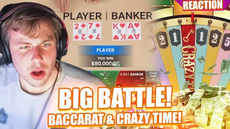 Xposed Baccarat and Crazy Time Session Turned into an Absolute Madness! #xposed #blackjack #reaction