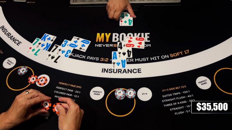 $45,000 Blackjack – 2 Crazy Hands – Blackjack Heart Attack – E300 – NeverSplit10s