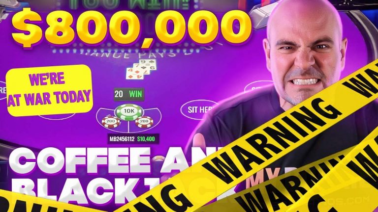 $819,000 BLACKJACK INSANITY – Biggest Craziest Session of 2024