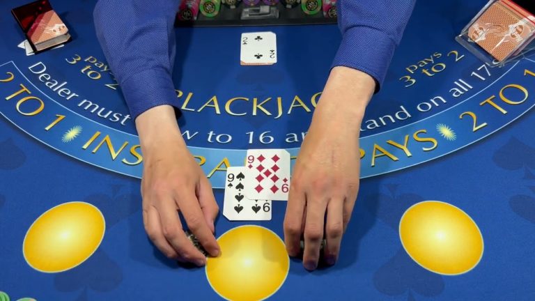 BLACKJACK $2,000 BUY IN DOIBLE DECK