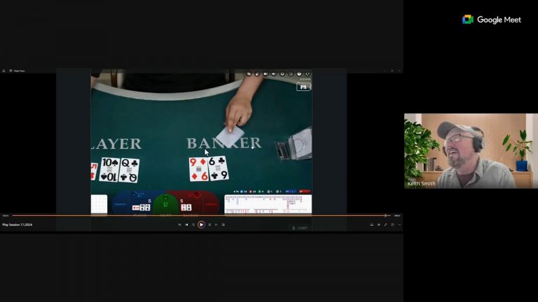 Baccarat Practice Session Online 7.2.2024