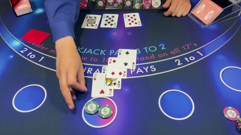 DOUBLE DECK BLACKJACK $1,500 BUY IN