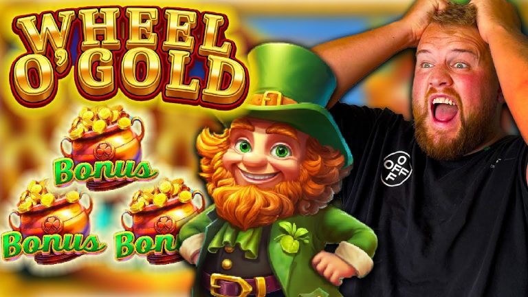 LUCK OF THE IRISH WITH WHEEL O’ GOLD!