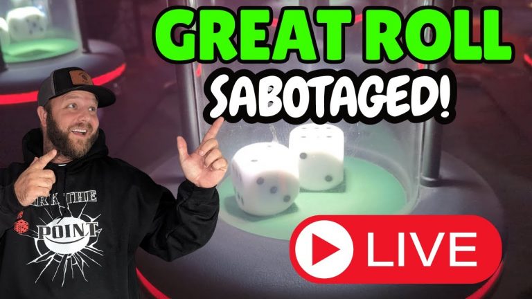 Live Bubble Craps: A Surprise Sabotage!