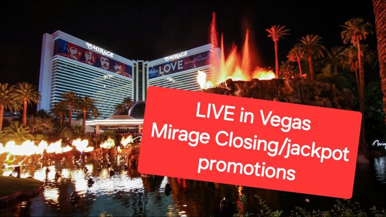 Mirage CASH Giveaway $$$1.6M promotion, Vegas Live Stream