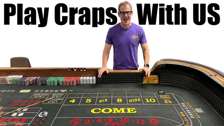 Play Craps with ME (Live Rolls)