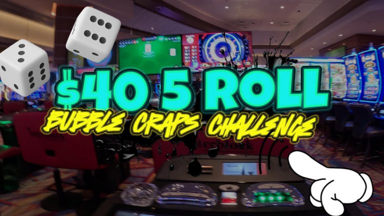 Playing a $40 5-ROLL CHALLENGE on Stadium Bubble Craps