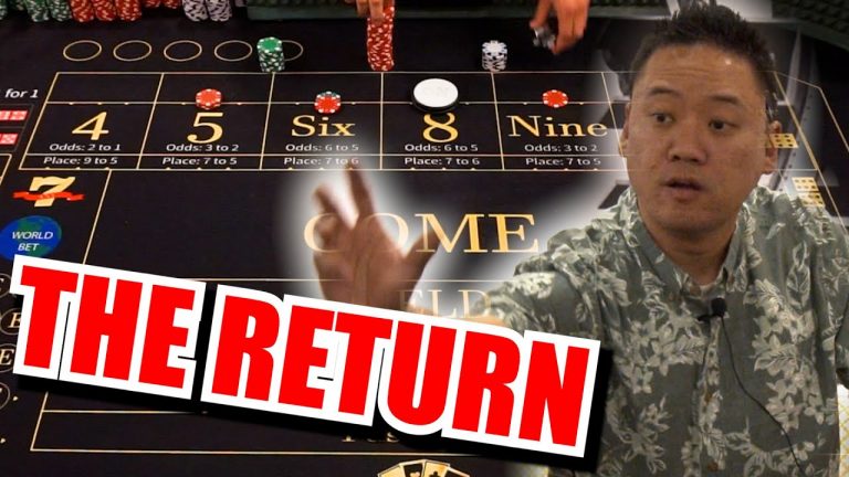 RETURN FOR MORE 30 Roll Craps Challenge – WIN BIG or BUST #430