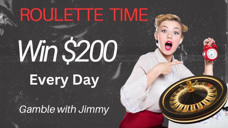 Roulette Easy $200 A DAY!! 9th Street Strategy