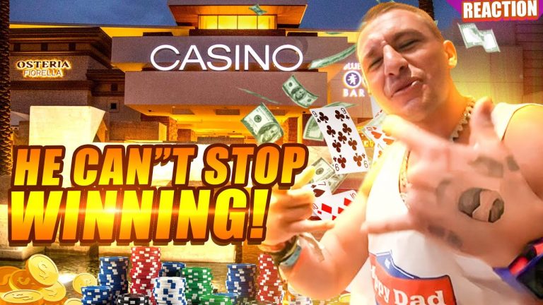 Stevewilldoit’s Having The Craziest Baccarat Win streak Ever In His Life! #reaction