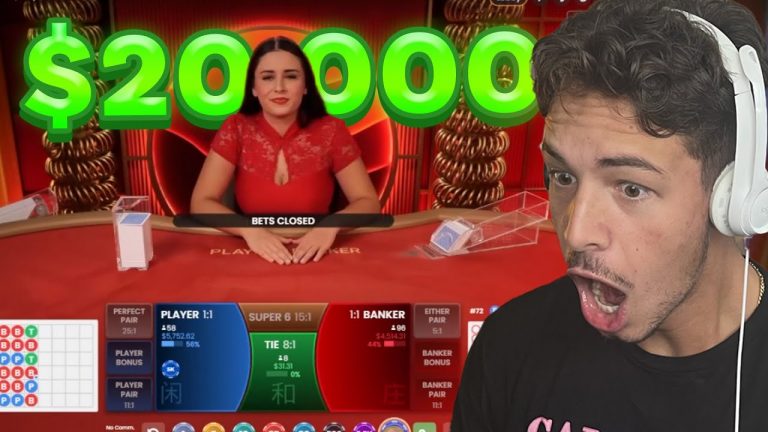 THE BIGGEST BACCARAT WIN EVER!