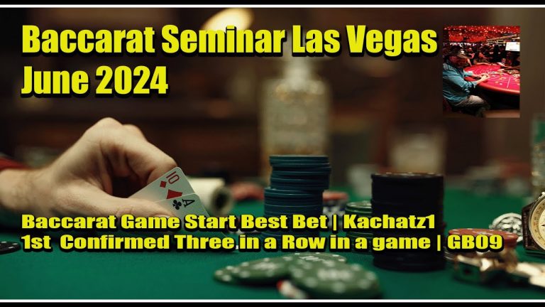 The Absolute Best Bet in Baccarat From the June Las Vegas Seminar | Must Watch BeatTheCasino.com