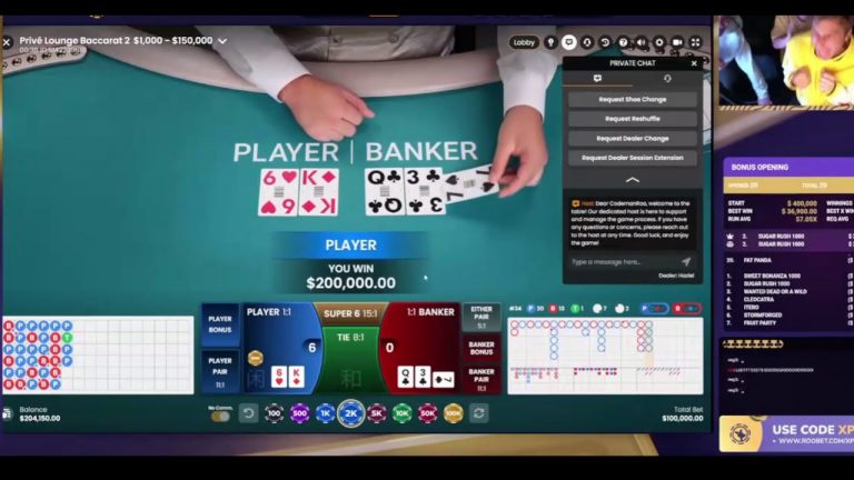 The Best Baccarat Run In Ever With Xposed! Online Gambling