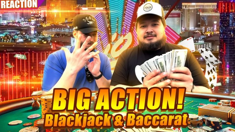 The On Tilt Boys Goes Degen on Blackjack & Baccarat! $4,000 Takes on Rio Vegas! #reaction