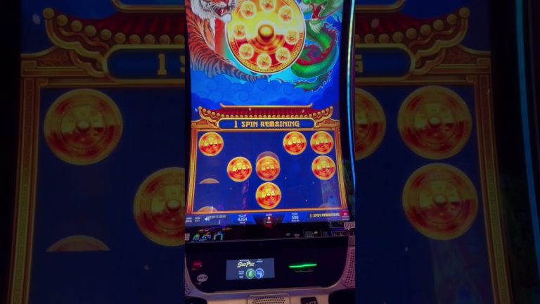 Tiger and dragon! Tiger bonus! #lasvegas #casino #vegas #slot #shorts #short #lucky #win #jackpot