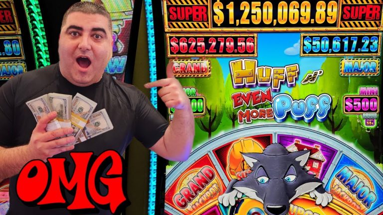 WINNING UNEXPECTED MASSIVE PROGRESSIVE JACKPOT – MILLION DOLLARS SLOT