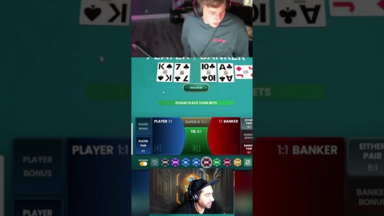 Xposed & TrainwrecksTV’s Epic Degen Battle at Baccarat Table! #reaction