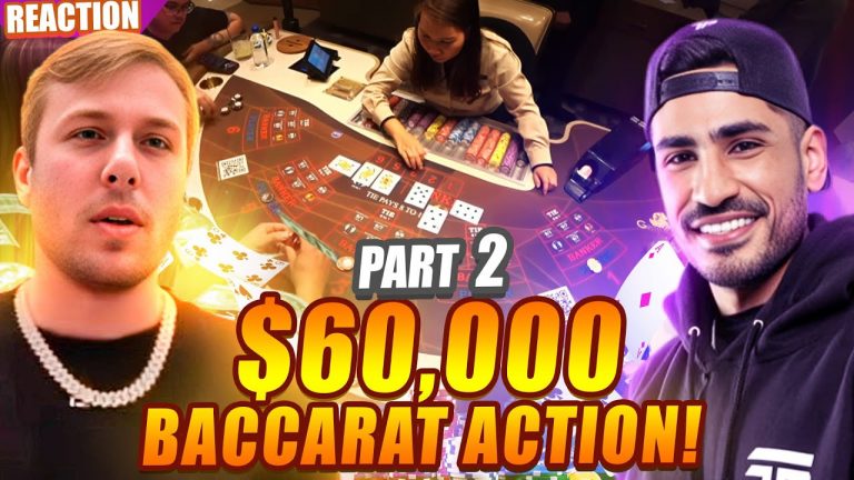 Xposed and The Boys with Neelesh $60,000 Epic Baccarat War! Part (2/3) #reaction