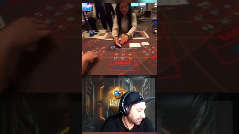 Xposed in a Massive Baccarat Heater! Huge Degenerate Session at Red Rock Vegas! #reaction