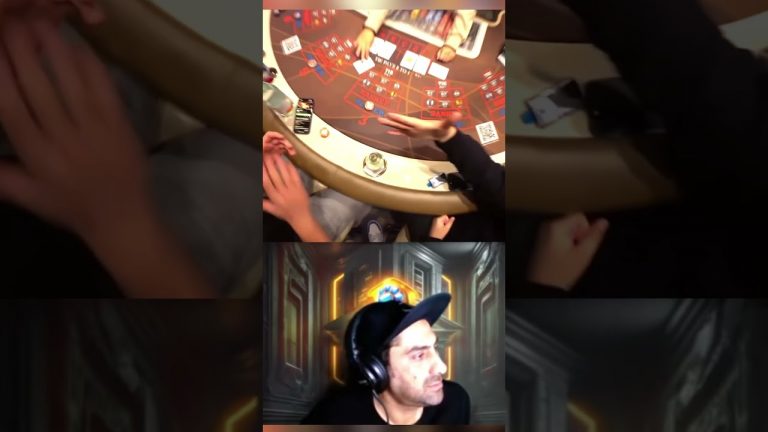 Xposed’s Craziest Baccarat Run in Vegas! Chasing His Losses! #reaction