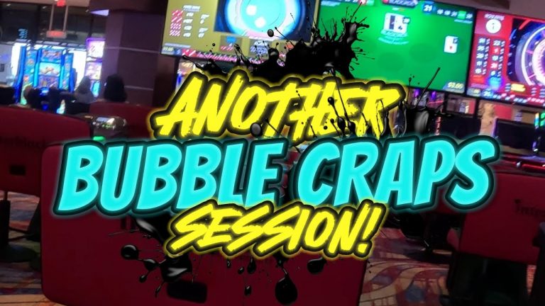 Another STADIUM BUBBLE CRAPS SESSION at Hard Rock Casino