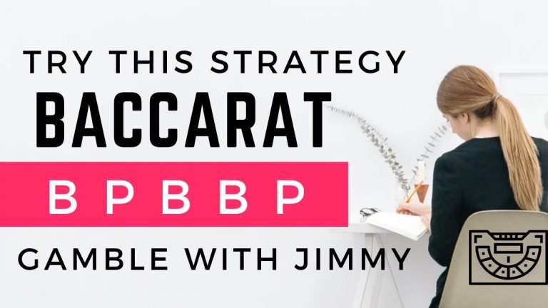 Baccarat Amazing Strategy BPBBP Casino Strategy