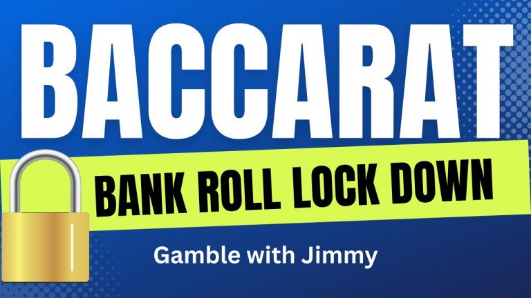 Baccarat Bank Roll Lock Down Strategy. Keep your money from the Casino.